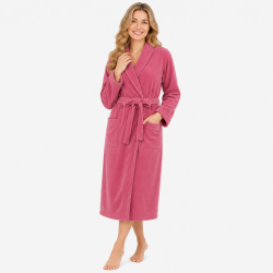 Powder Rose Premium Terry Bathrobe for Men & Women  450 GSM
